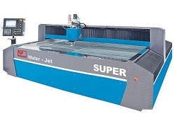 Knuth Machine Tools’ new line of waterjet cutting systems